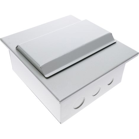 BeMatik - Boîtier de distribution électrique 6 modules 17.5 mm IP40 pour rinçage métal SPN (1/5)