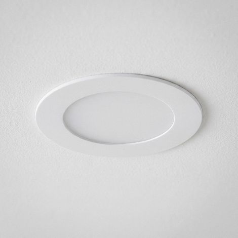 Placa LED 6W Circular SuperSlim Corte Ø 105 mm 3000K Blanco Cálido (1/4)
