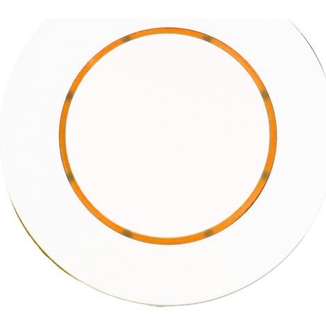 Télécommande sans fil Mini ronde, code d'apprentissage 1527, interrupteur à distance jaune (1/5)
