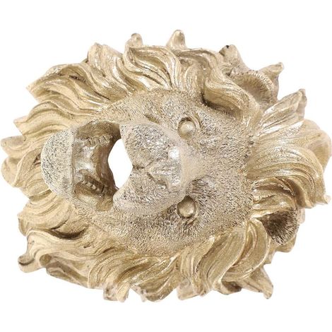 Tête de Fontaine Murale Lionceau en Résine Solide pour Bassin de Jardin, Buse Décorative Jet d'eau pour Fontaine Extérieure de Cour, Remplacement Pratique et Installation Simple