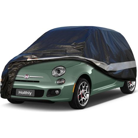 Bâche auto 10 couches imperméable respirante pour Citroën C1 (2005-2023) noire (1/5)