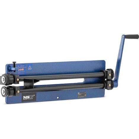 Bordatrice per lamiera 460 mm 6 coppie di rulli acciaio cromato blu 140008421