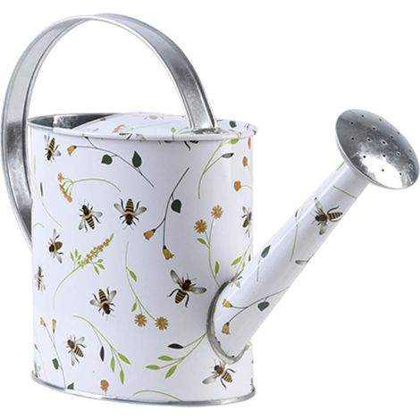 Gartengießkanne mit Bienenmotiv (1/3)