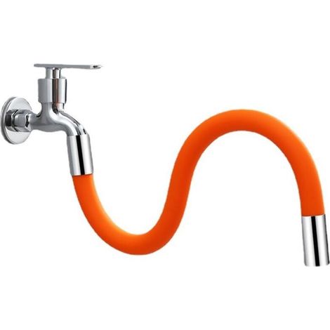 Tube rallonge robinet 50 cm – Extension flexible et malléable – Design rotatif 360° – Économie d'eau – Installation rapide sans outils (1/4)