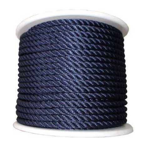 Cordon poliester SEGURA 10 mm. AZ Navy HYC-Braid 100 m.