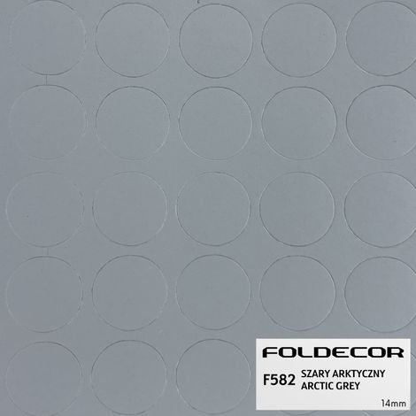 Tappo autoadesivo da 14 mm, grigio artico (foglio da 25) (1/5)