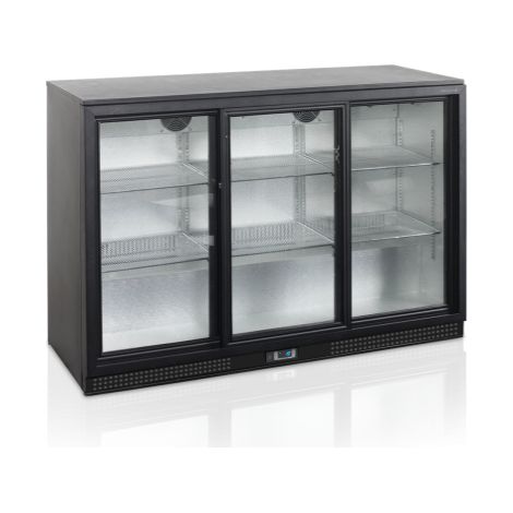 Arrière Bar réfrigéré Professionnel 3 Portes Vitrées BA30S-3 - TEFCOLD