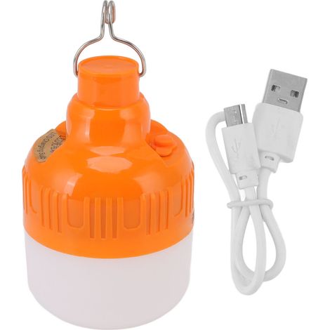 Lampe torche LED portable rechargeable pour les situations d'urgence en camping, sous la tente, à la pêche et sur les marchés nocturnes. (1/5)