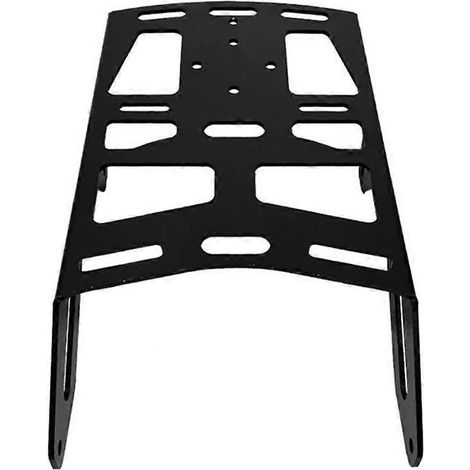 Motorradgepäckträger, Montagehalterung für Gepäckablage, hinterer Gepäckträger, schwarz (1/5)