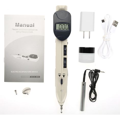 Appareil de massage par impulsions électroniques acupuncture numérique 110‑240V, outil de santé bien-être (1/4)
