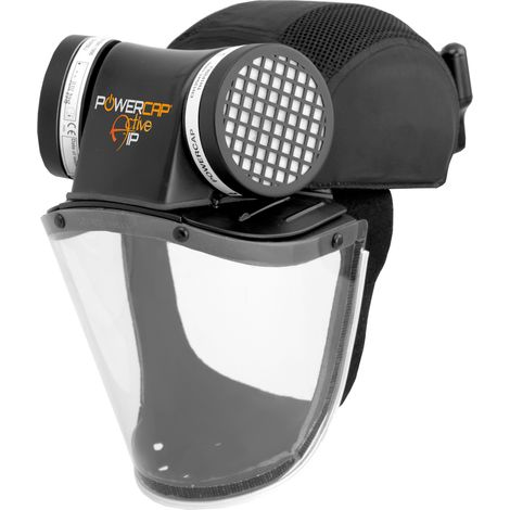 JSP – Masque de protection respiratoire à ventilation assistée – Protection EN 12941 TH1P – Débit d'air 160 l/min – Protection visage et tête intégrée