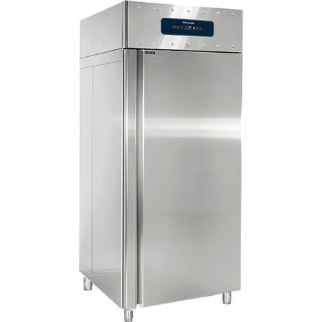 Congélateur 850 litres en inox pour pâtisserie, 56x 600x400 mm, -10°/-20°C- Virtus