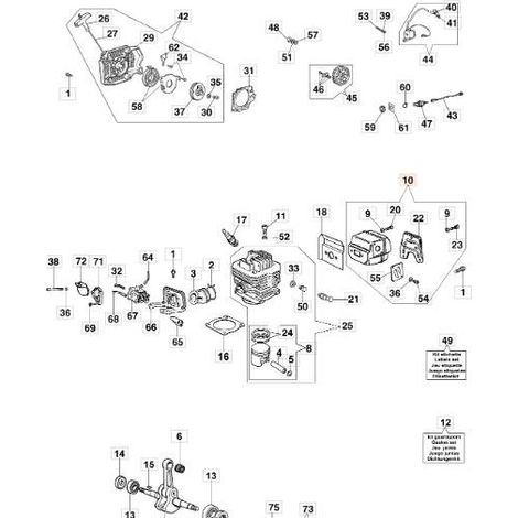 KIT SILENCIADOR ORIGINAL EMAK 52020258
