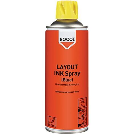 Rocol Layout Ink Spray Blue 400ml (1/3)