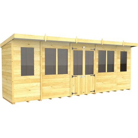 18 x 4 Pent Summer House