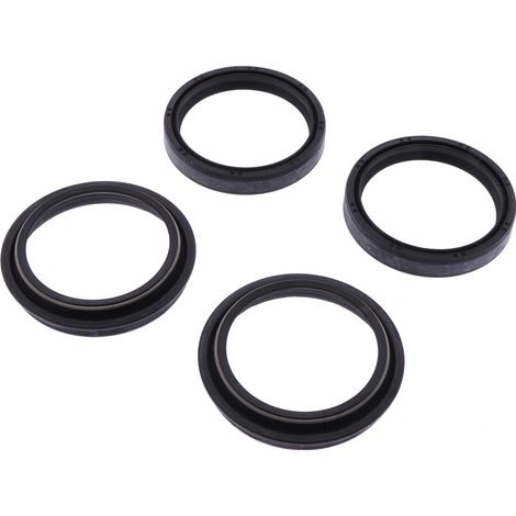 Paraoli forcella anteriore JMP per Kayaba/Showa 48mm con tappi per HM-Moto / Honda / Husqvarna / Kawasaki / Suzuki