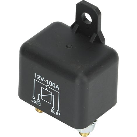 Relais de démarrage 12V 100A 4 broches pour tracteur tondeuse, voiturette de golf et véhicules de jardin (1/5)
