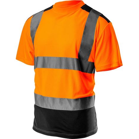 Warnschutz T-Shirt Kurzarm in zwei Farben orange XL (1/4)