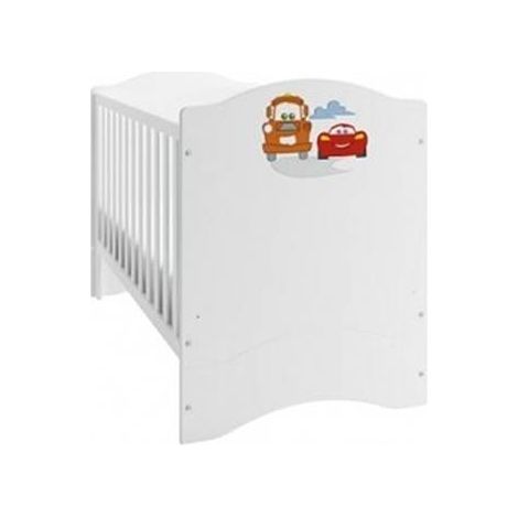 Lit bébé CARS 140 cm - sans matelas (1/4)