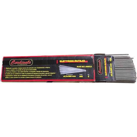 ELETTRODI RUTILICI CARDINALE Ø 2,5x300 mm Q.TA 1140