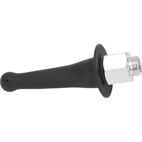 Système de douche nettoyante pour lavement, douchette en silicone et alliage d'aluminium, embout de douche portable pour rinçage anal et nettoyage vaginal, tête de lavement pour hommes et femmes T6 (1/5)