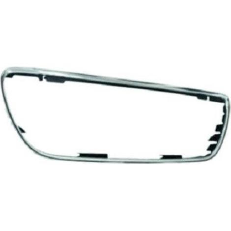 Enjoliveur grille de calandre avant chromé Nissan Micra K13 phase 1 2010-2013