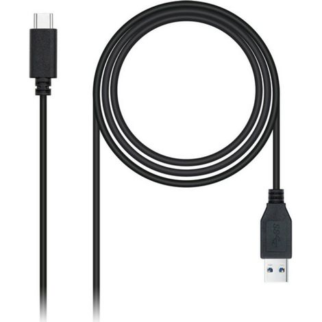 Cavo USB con Mini USB NANOCABLE 10.01.4001-L150 (1,5M) Nero (1/4)