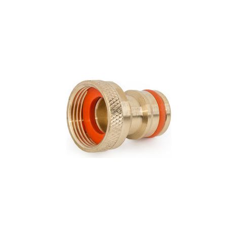 Nez de robinet GW 1/2" (20/27) en LAITON pour tuyau d'arrosage (Lot de 2)