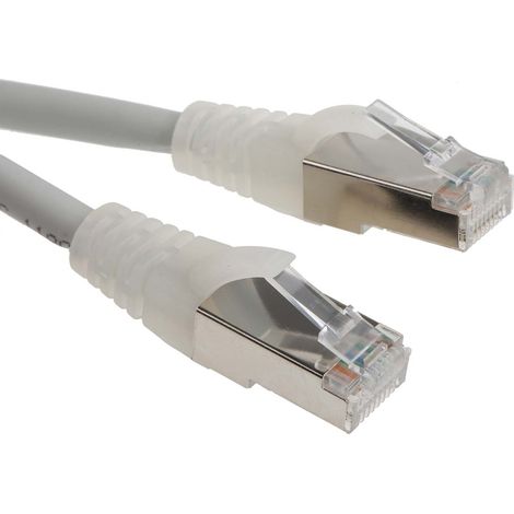 Câble cat 6 Avec connecteur / , F/UTP, gaine LSZH Gris, 3m ( Prix pour 1 )