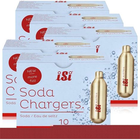 Isi ricariche 50 capsule per sifone soda