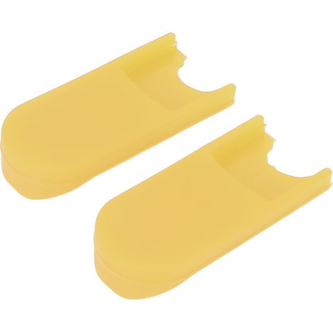 2PCS Coussinet de Repose-Doigt pour Saxophone, Protection de Pouce Ergonomique, Accessoires pour Instruments à Vent en Silicone Jaune (1/5)