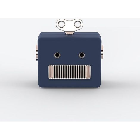 Mini enceintes Bluetooth mignonnes (bleues) (1/5)