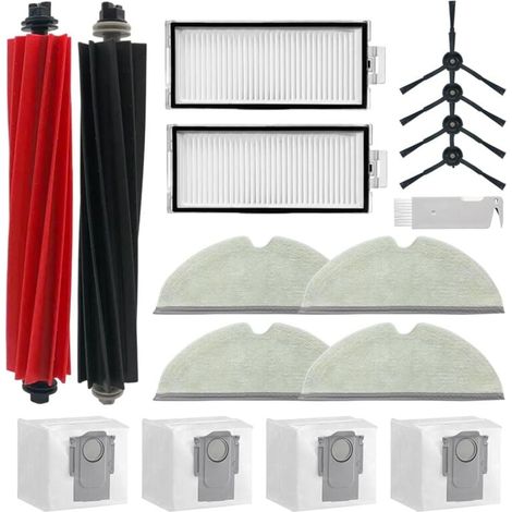 Compatibile con Q8 Max, Max+, Q5 Pro, parti di ricambio, accessori, spazzola laterale principale, filtro HEPA, sacchetto per la polvere (1/4)