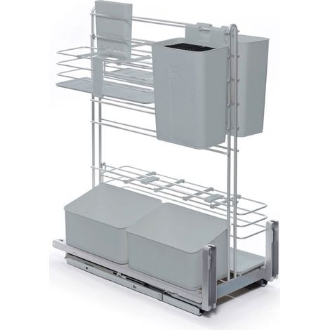 Panier coulissant cookingagent - Hauteur : 625 mm - Profondeur : 489 mm - Largeur : 260 mm - KESSEBOHMER (1/3)