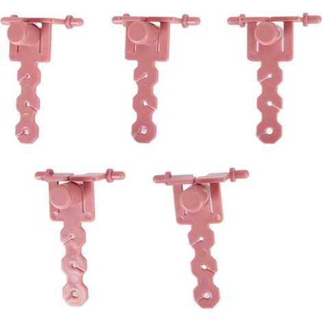 Hztyyier Set of 5 Knitting Machine Tensioners, Ergonomic, Non-Stick, Durable, Plastic, Replacement Adapter, Sewing Accessories (1/5)