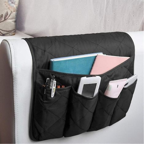 Sac de rangement suspendu pour accoudoir de canapé - Idée cadeau (1/3)