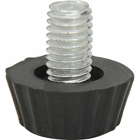 Patas de mueble regulables M8 18 unidades negro vidaXL (1/3)