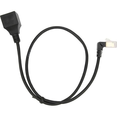 Câble d'extension réseau plaqué or haute vitesse 40 Gbit/s 26 AWG étanche pour une utilisation extérieure et intérieure