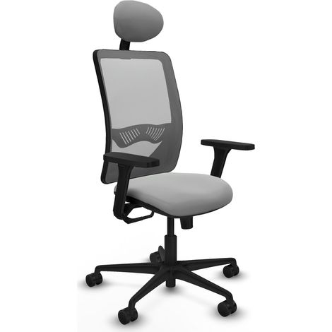 Silla de oficina piqueras y crespo Zulema negro espuma alta densidad (1/2)