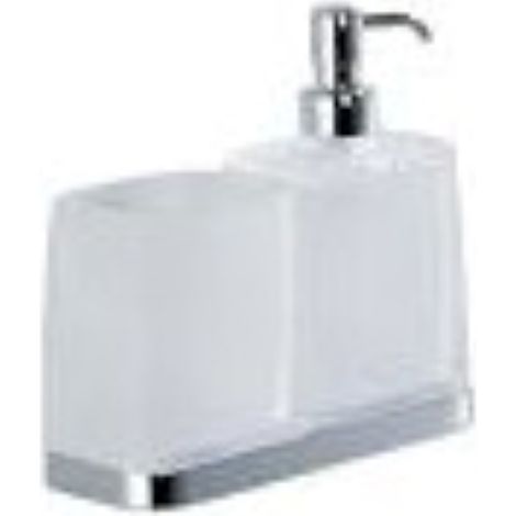 COLOMBO DESIGN Time spandisapone e porta bicchiere cromato codice prod: W42710CR-VAN