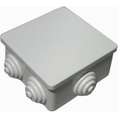 1PZ SCATOLA DERIVAZIONE STAGNA IP44 CM 8X8X4 MM 80X80X40 (1/2)