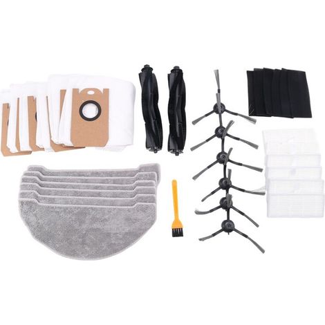 Cepillo principal bolsas polvo mopa cepillo lateral cepillo HEPA piezas filtro para S9 robot aspirador accesorios (1/5)