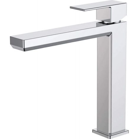 Mélangeur lavabo semi haut chromé PLAZA (1/2)