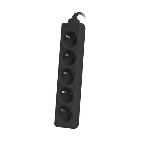 LANBERG PS0-05E-0300-BK MULTIPRISE 3 M 5 SORTIE(S) CA INTÉRIEUR NOIR (1/4)