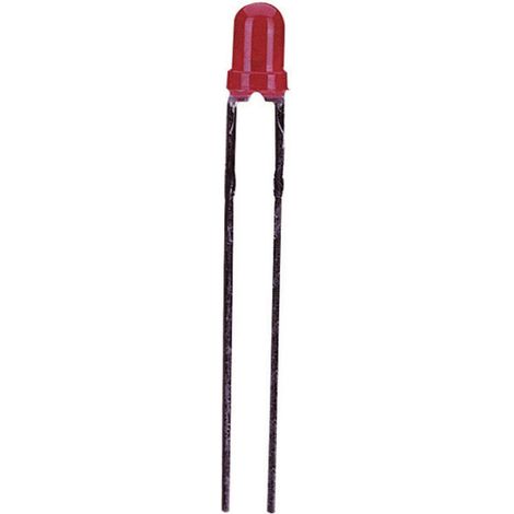 Vossloh Schwabe LD 30 3MM GRUEN LED bedrahtet Grün Rund 3 mm 17 mcd 55 ° 20 mA 2.1 V
