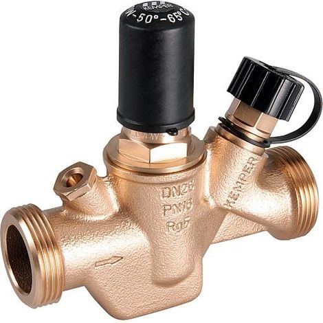 Vanne de régulation à circulation Multitherm, 50 à 65°C, DN 15 (1/2"), mâle (1/2)
