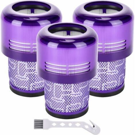 Filtro per Dyson V11, confezione da 3 filtri di ricambio per aspirapolvere Dyson V11 V15 SV14 SV17 SV22 Detect Animal Absolute Extra Pro Torque Drive Motorhead, sostituisce DY-970013-02