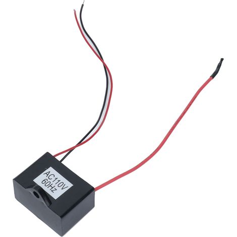 Negativ-Ionen-Generator 60 Hz Schwarzes Ionisatormodul für Luftreiniger, Haartrockner, Kühlschränke, Wasserspender, 110 V Wechselstrom (1/5)