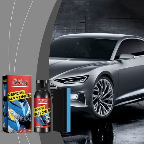 Kratzerreparaturmittel für Autolack, Polier- und Restaurierungsmittel, Autolackpflegemittel -- 30 ml + Schwamm (in einer Schachtel) -- BIEMMEDUE (1/5)