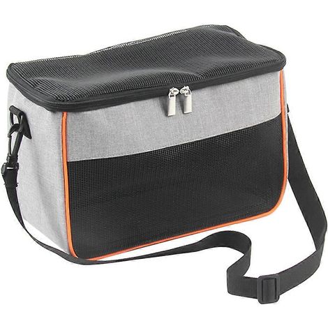 Sac de transport pour hamster, pochette respirante pour cage de transport avec vue transparente pour oiseaux - XL (1/5)